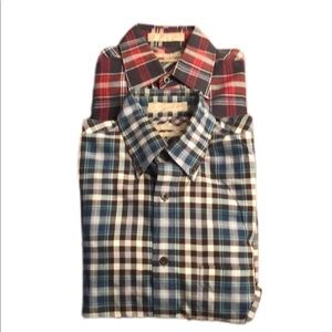 Nordstrom flannel dress shirt